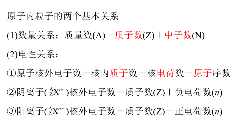 （2019）新人教版高中化学必修二第四章 1原子结构与元素周期表-学业水平考试复习ppt课件.ppt_第3页