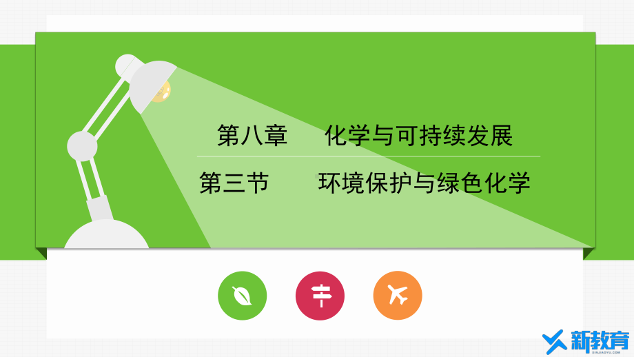 课件1：8.3 环境保护与绿色化学 （人教版高中化学 必修第二册 ）.pptx_第1页