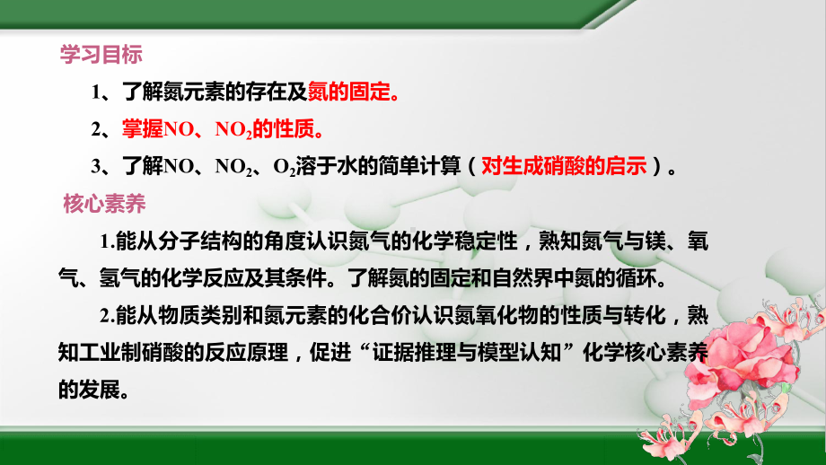 （2019）新人教版高中化学必修二第五章-第二节-第一课时-氮气与氮的固定-一氧化氮和二氧化氮ppt课件.pptx_第2页