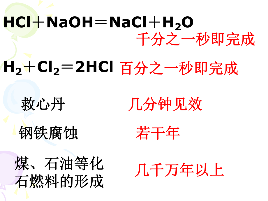 （2019）新人教版高中化学必修二6.2 化学反应速率及限度 第1课时 ppt课件.pptx_第3页