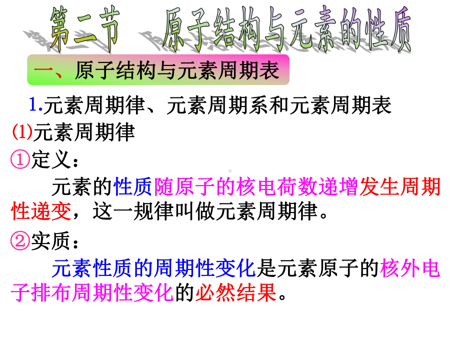 第一章原子结构与性质第二节原子结构与元素的性质ppt课件-（2019新）人教版高中化学高二选择性必修二.pptx_第3页