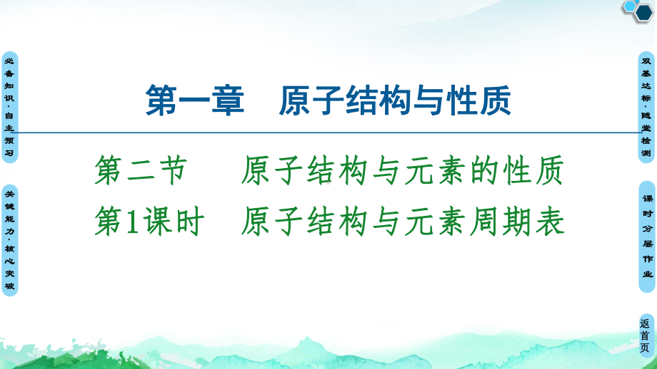 第1章　第2节　第1课时　原子结构与元素周期表 ppt课件-（2019新）人教版高中化学选择性必修二.ppt_第1页