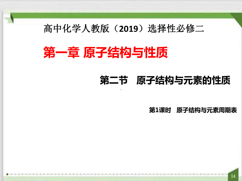 1.2.1原子结构与元素周期表（ppt课件）-（2019新）人教版高中化学高二选择性必修二.pptx_第1页