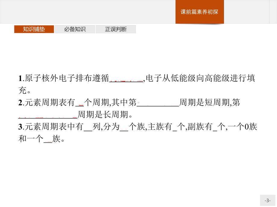 1.2 第一课时　原子结构与元素周期表 课件-（新教材）人教版（2019）高中化学选择性必修2(共33张PPT).pptx_第3页