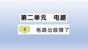 小学科学教科版四年级下册第二单元第4课《电路出故障了》作业课件2（2021新版）.ppt