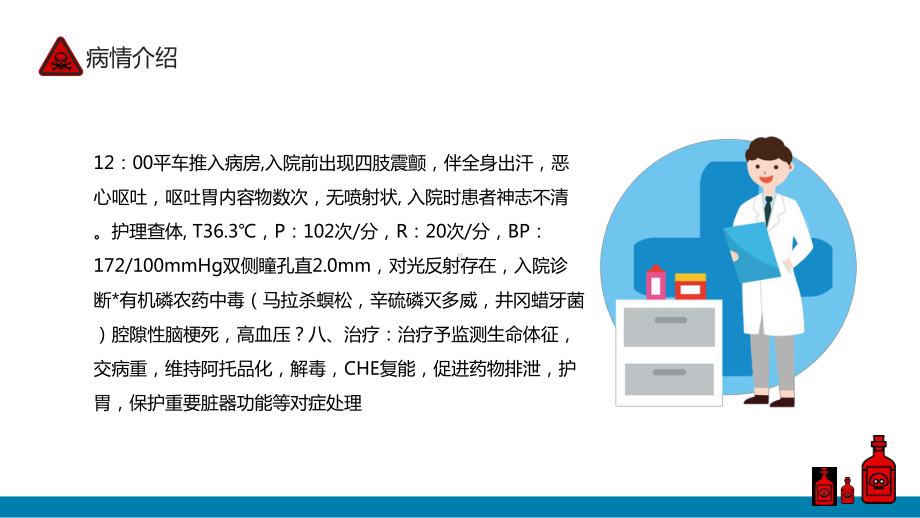 有机磷农药中毒的个案护理查房辅导PPT动态资料课件.pptx_第2页