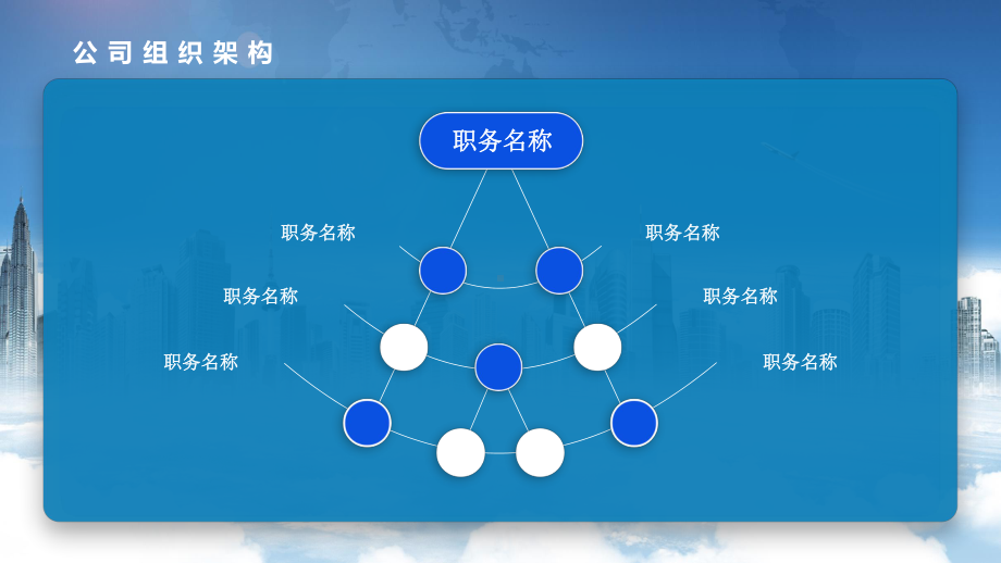 简约商务公司组织架构图PPT动态资料课件.pptx_第3页