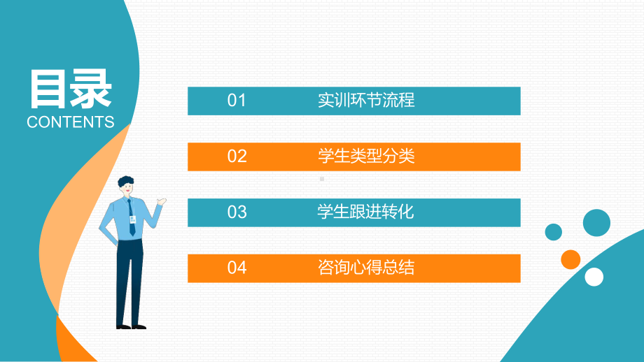 实训环节类型分类跟进转化学生实训培训活动PPT动态资料课件.pptx_第2页