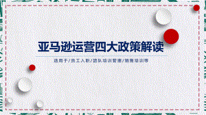 跨境电商亚马逊交易政策解读PPT教育资料课件.pptx