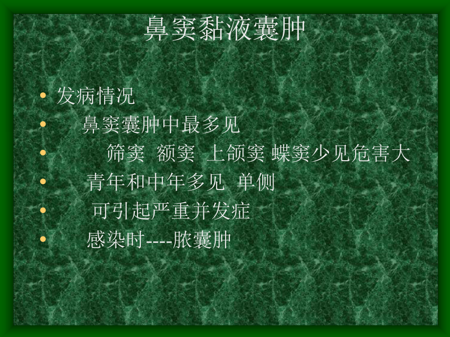 鼻窦囊肿-PPT精品课件.ppt_第3页