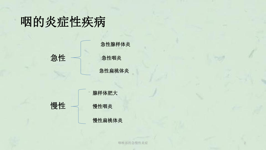 咽喉部的急慢性炎症课件.ppt_第2页