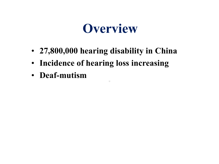 耳鼻咽喉科学英文版课件 hearing loss,prevention and management.ppt_第2页