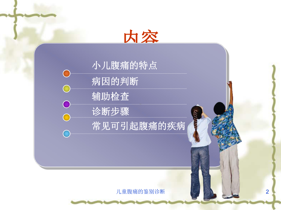 儿童腹痛的鉴别诊断培训课件.ppt_第2页