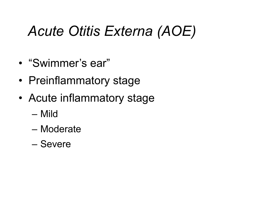 耳鼻咽喉科学英文版课件 disease of the external ear.ppt_第3页