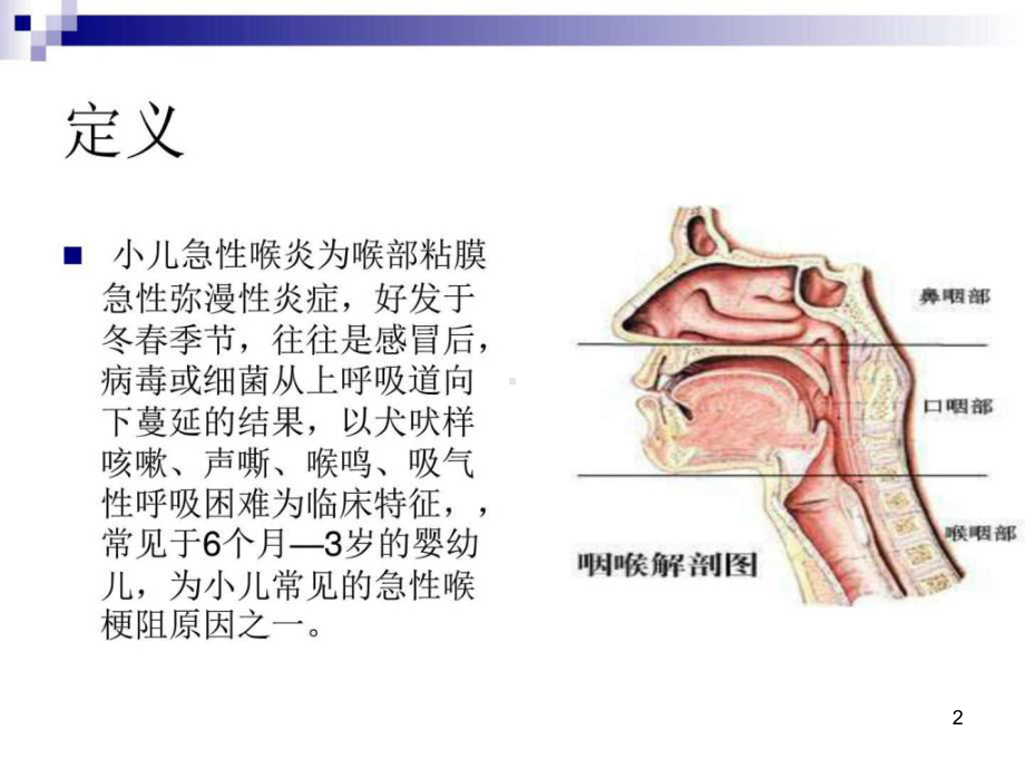 小儿急性喉炎的护理PPT课件1.ppt_第2页