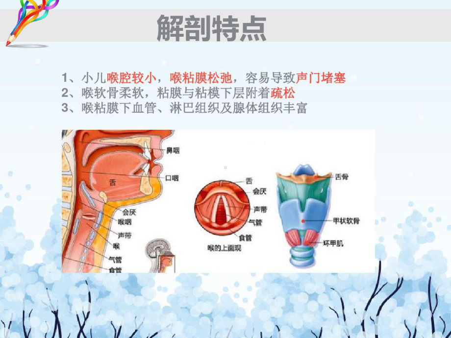 小儿急性喉炎查房讲课教案共22页课件.ppt_第3页