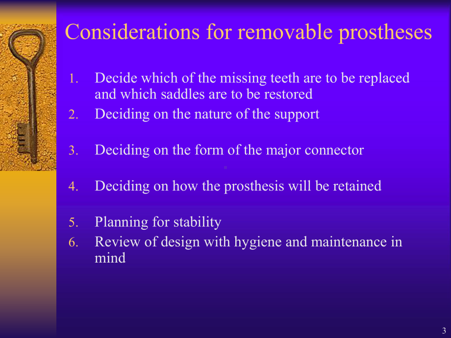 KennedyⅠ-Ⅳ类牙列缺损的设计PPT课件.ppt_第3页