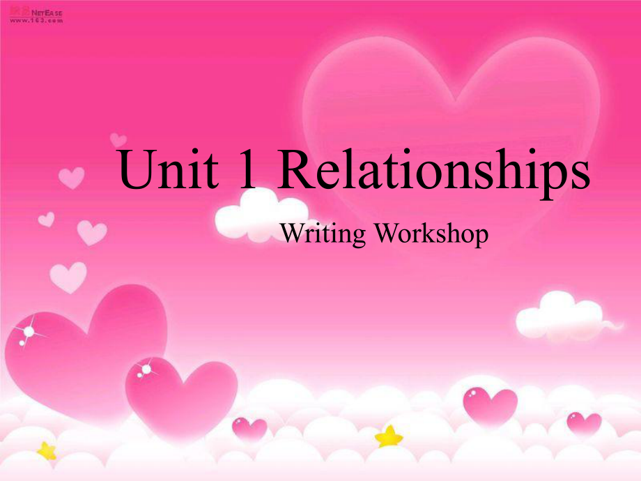 Unit 1 Relationships Writing Workshop（教学 ppt课件）-（2020）新北师大版高中英语选择性必修第一册.pptx_第1页