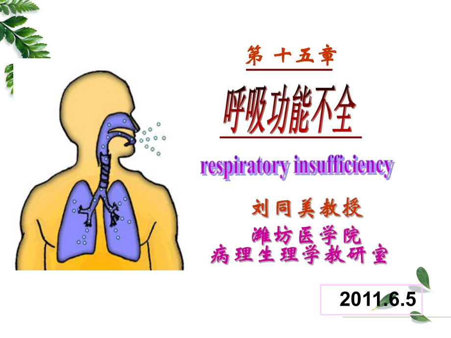 呼吸功能不全课件.ppt_第1页