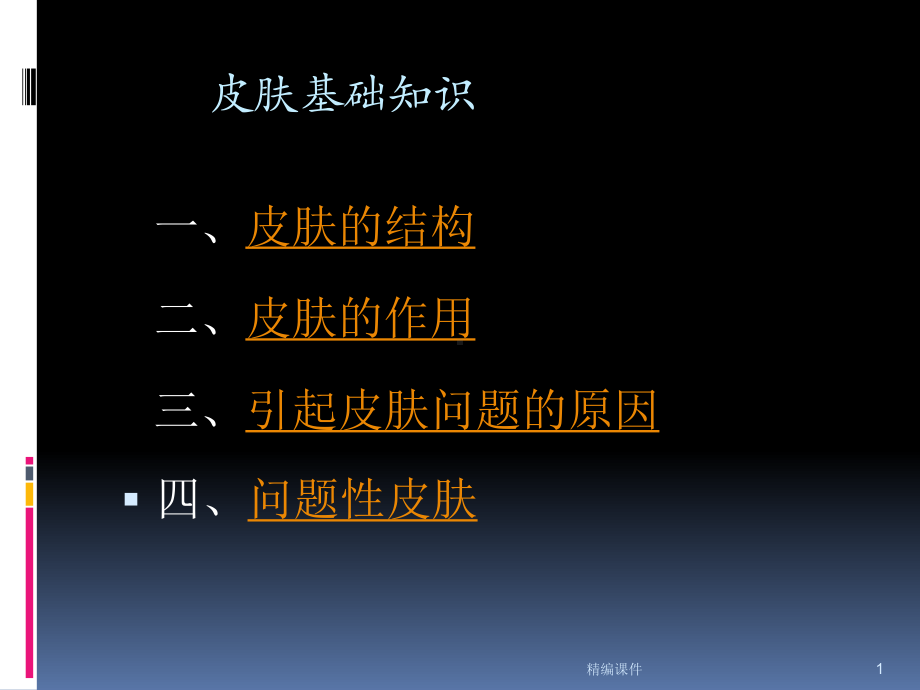 皮肤护理基础知识讲座（培训学习）课件.ppt_第1页