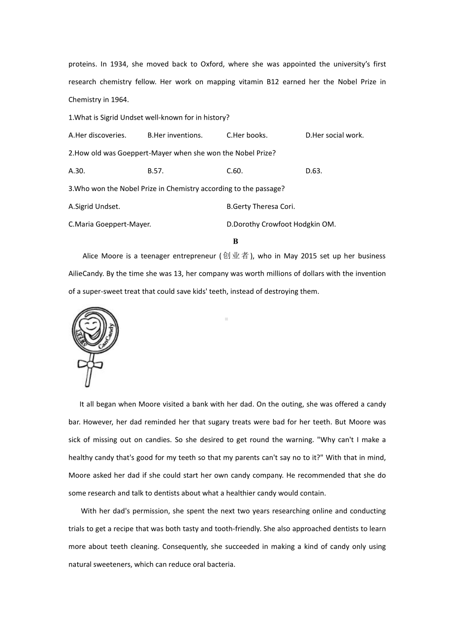 Unit 6 The admirable 基础夯实 （2020）新北师大版高中英语高一必修第二册.docx_第2页