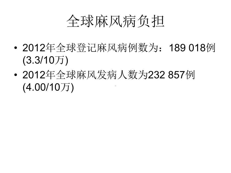 全球麻风病流行形势及今后对策课件.ppt_第3页