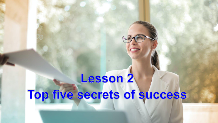 Unit 2 Lesson 2 Top Five Secrets of Successppt课件-（2020）新北师大版高中英语高二选择性必修第一册.pptx_第3页