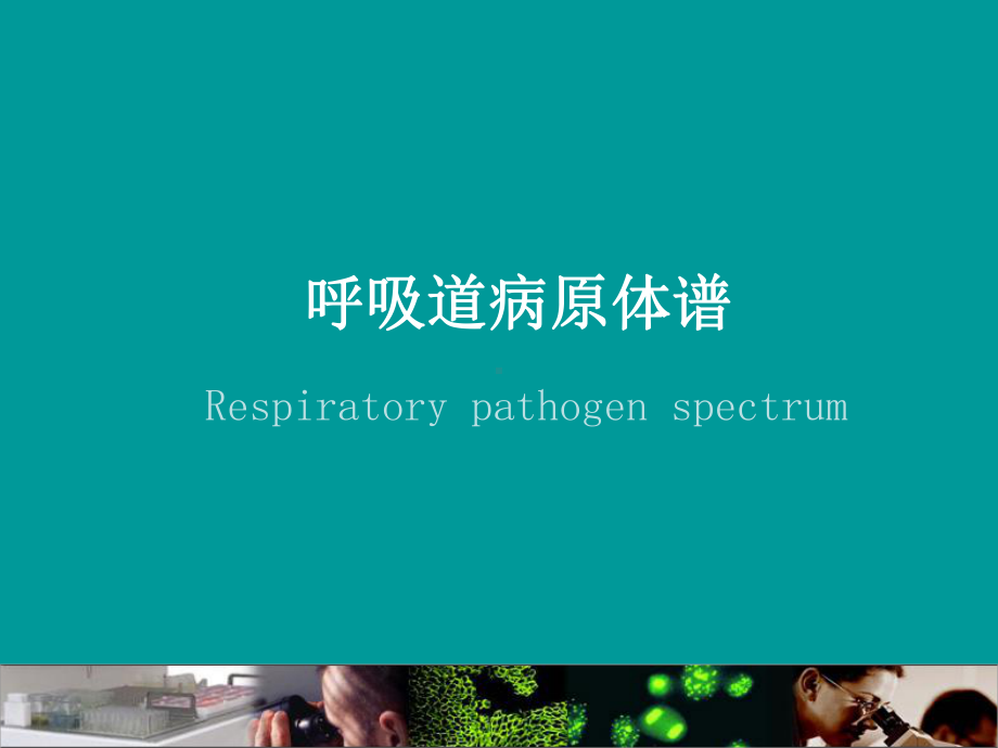 呼吸道病原体谱ppt课件.ppt_第1页