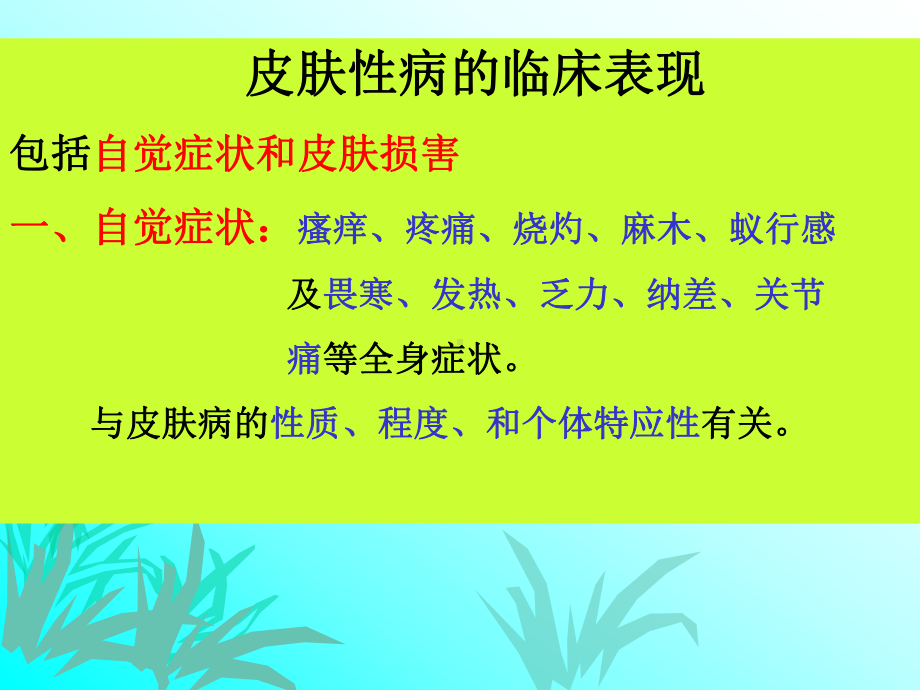 皮肤病临表新课件.ppt_第1页