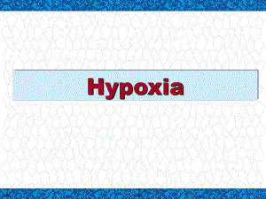 呼吸系统PPT课件：hypoxia.ppt