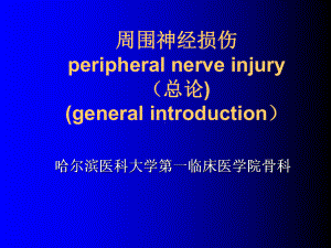 医科大学外科学课件围神经损伤共75页文档.ppt