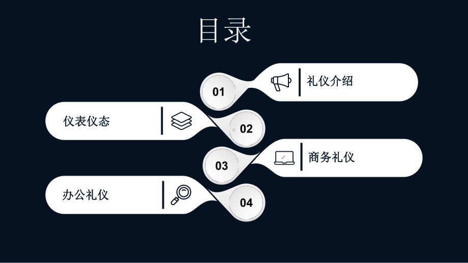 高档黑色层次石头纹理商务礼仪与职业形象PPT（内容）课件.pptx_第2页