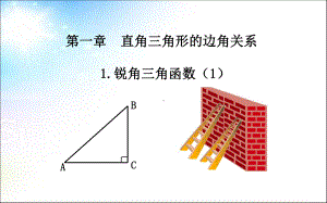 《锐角三角函数》优课一等奖课件.pptx