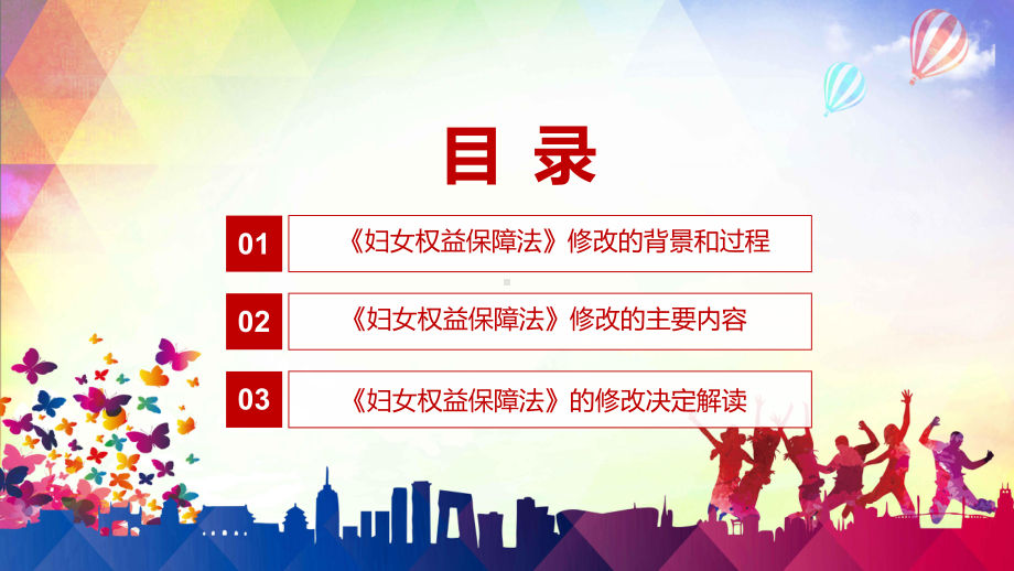 妇女权益保障法全文学习解读2022年新颁布《中华人民共和国妇女权益保障法》PPT宣讲课件.pptx_第3页