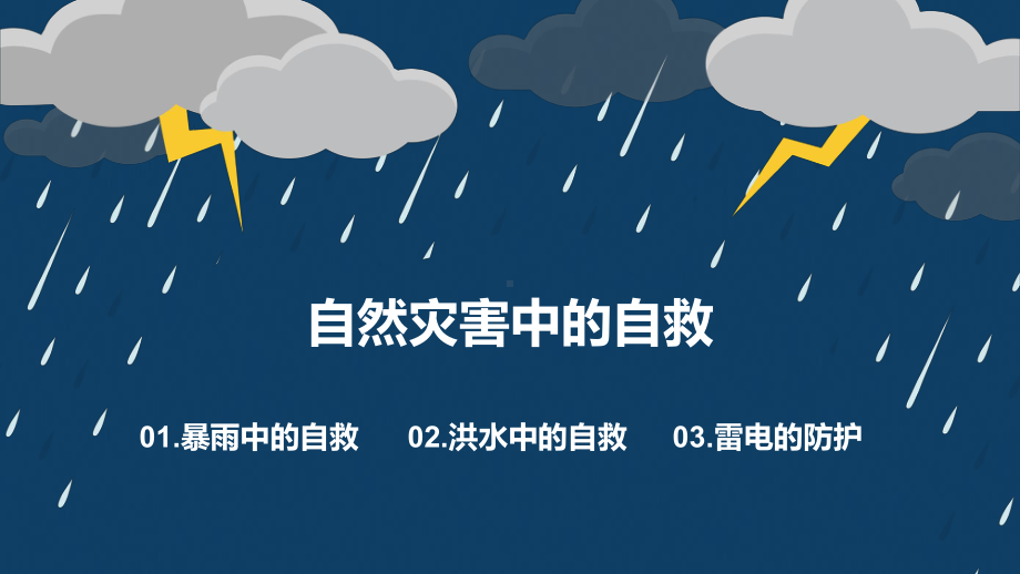 预防和应对校园突发事件之自然灾害事故PPT（内容）课件.pptx_第3页