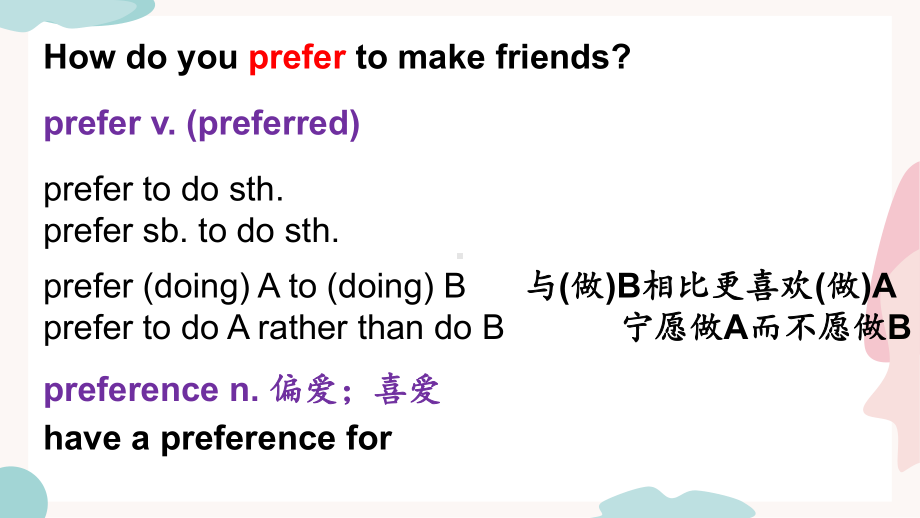 Unit 4 Friends forever Understanding ideas 语言点 ppt课件-（2019）新外研版高中英语必修第一册.pptx_第2页