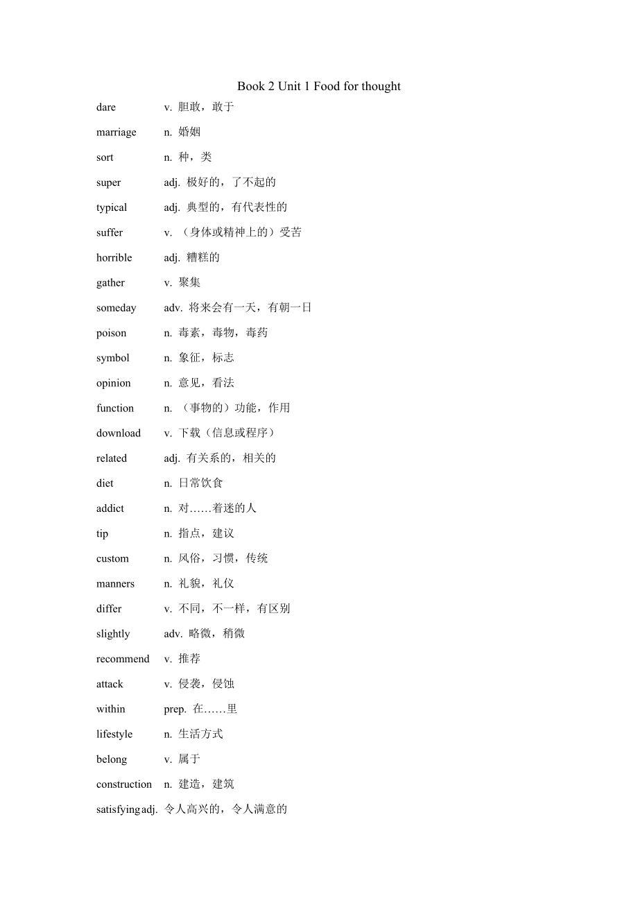 （2019）新外研版高中英语必修第二册单词听写（全册6份打包）.rar