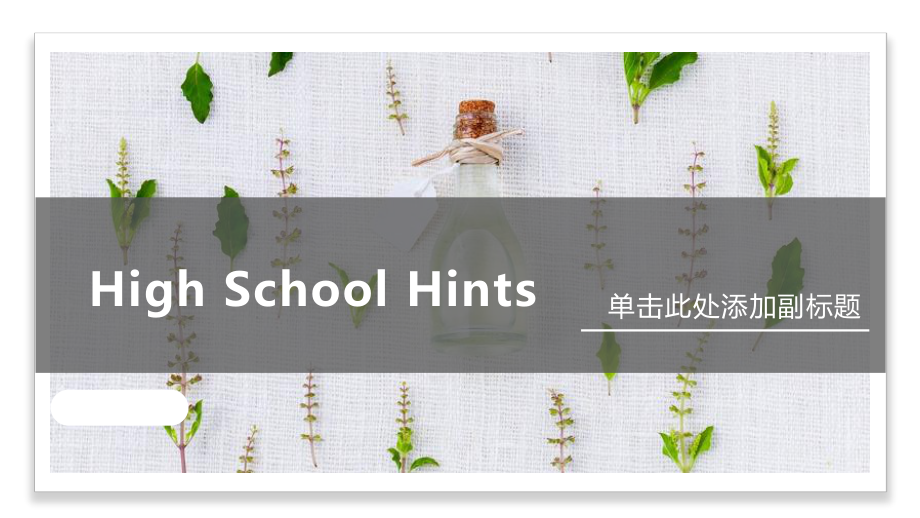 Unit 1 Developing ideas HighSchoolHints快速阅读 ppt课件（2019）新外研版高中英语必修第一册.pptx_第1页