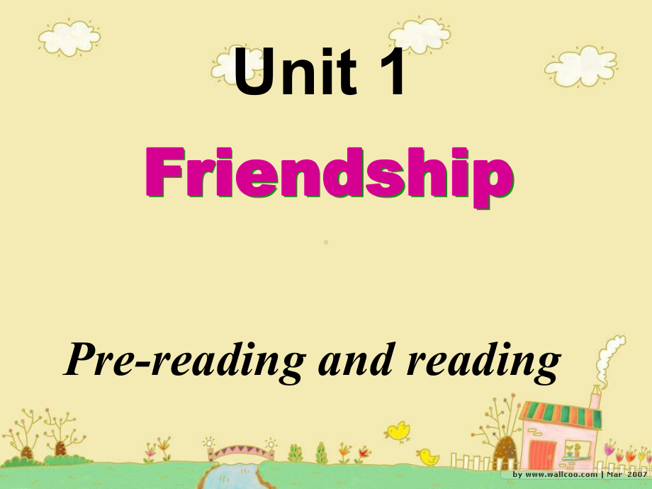 高一英语必修一-unit1-friendship-课件.pptx_第1页