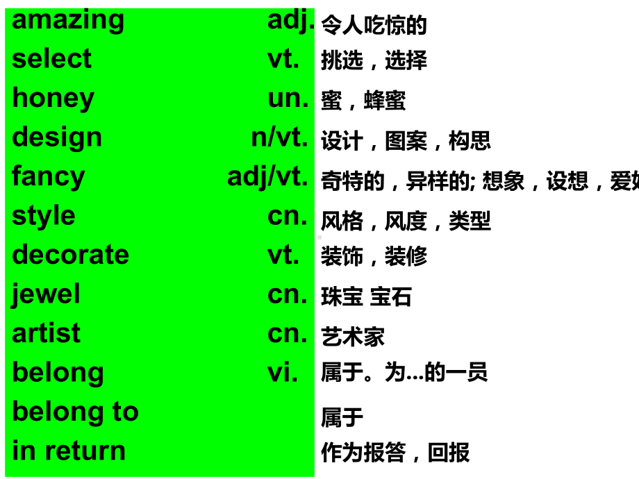 高中英语新课标必修2单词PPT课件.ppt_第3页