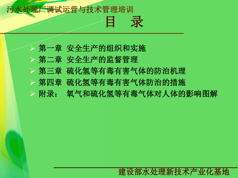 污水处理厂调试运营与技术管理培训课件.pptx_第1页