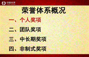 荣誉体系专题培训课件.ppt