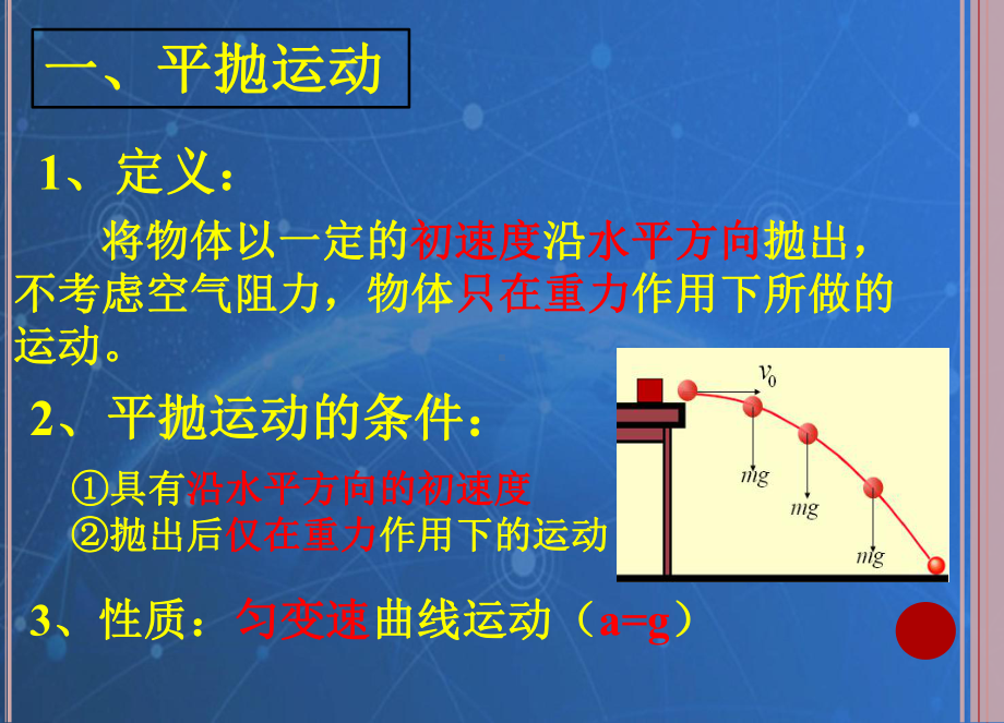 鲁科版高一物理必修二课件：3.3平抛运动(共17张PPT).ppt_第3页