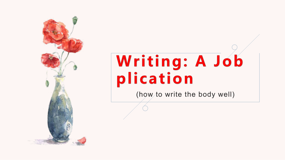 高中英语Writing-a-job-application公开课精品课件.ppt_第1页