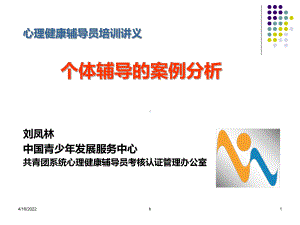 青少年个体辅导与案例分析课件.ppt