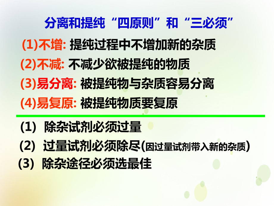 高中化学物质的分离与提纯精品公开课ppt课件.ppt_第3页