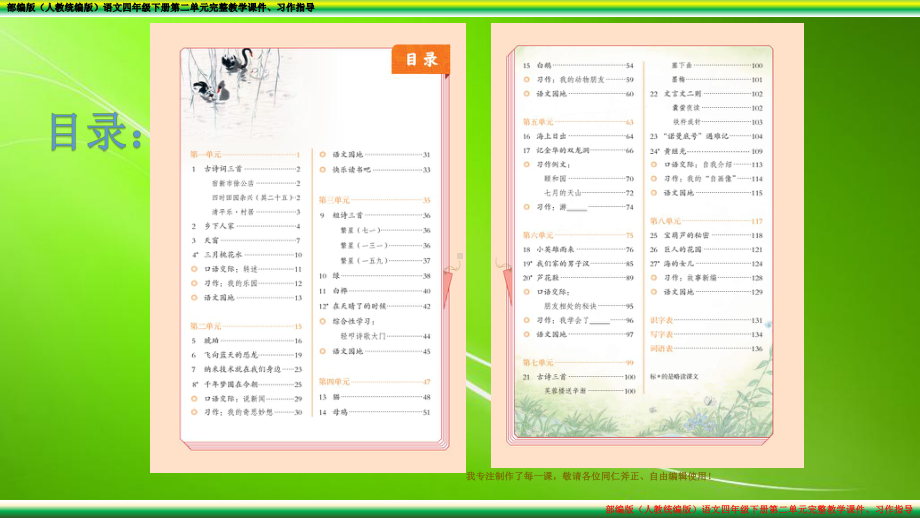 部编版(人教统编版)语文四年级下册第二单元完整教学课件、习作指导.ppt_第2页