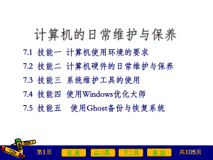 计算机的日常维护与保养课件.ppt