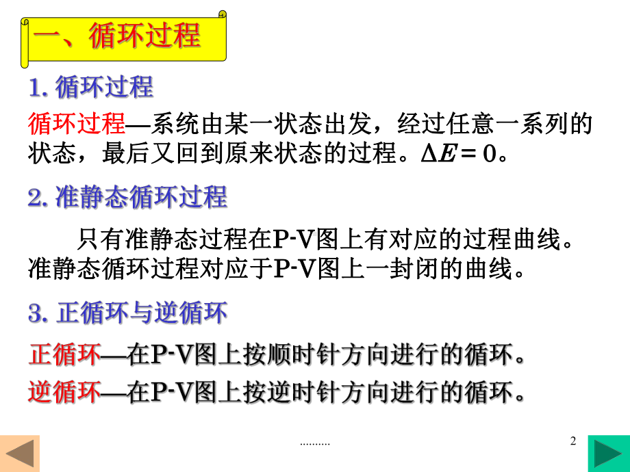 终版5.3循环过程-卡诺循环.ppt课件.ppt_第2页