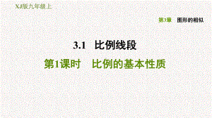 湘教版九年级数学上册第3章图形的相似PPT习题课件.pptx